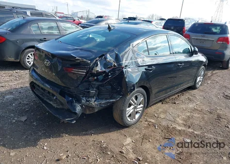 2020 Hyundai Elantra Sel из США, поврежденный, VIN 5NPD84LF9LH595391